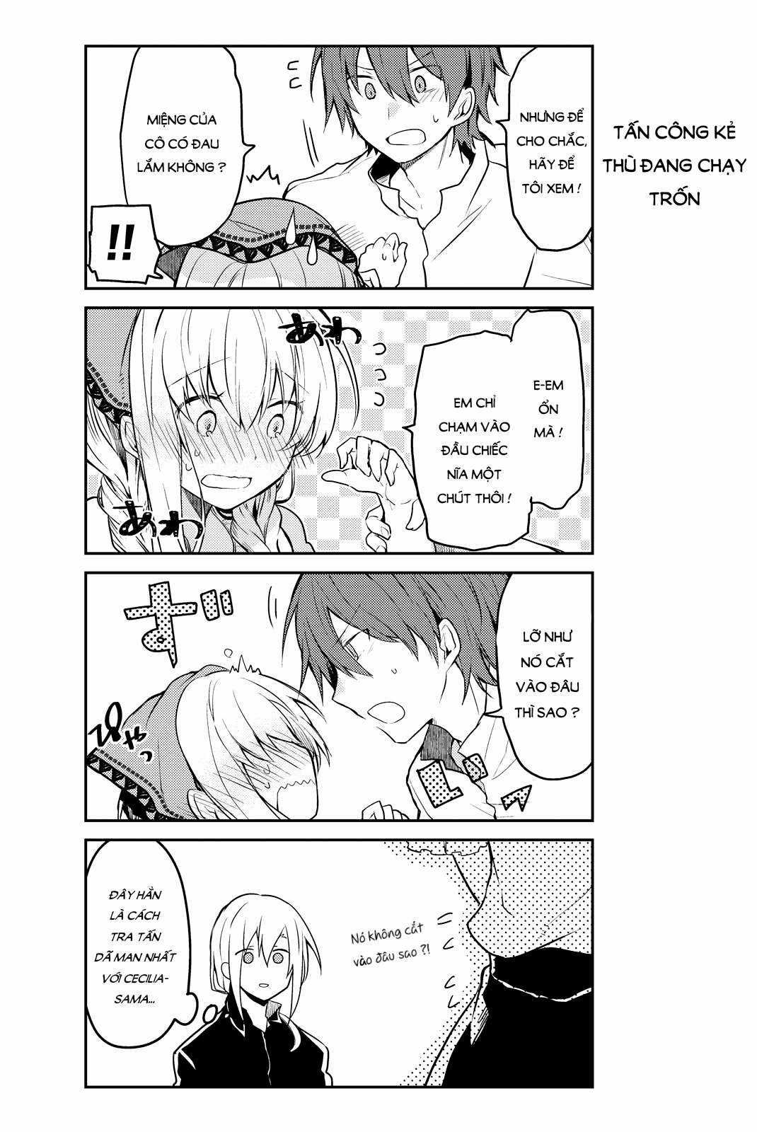 Shiro Seijo to Kuro Bokushi Chapter 7 trang 8