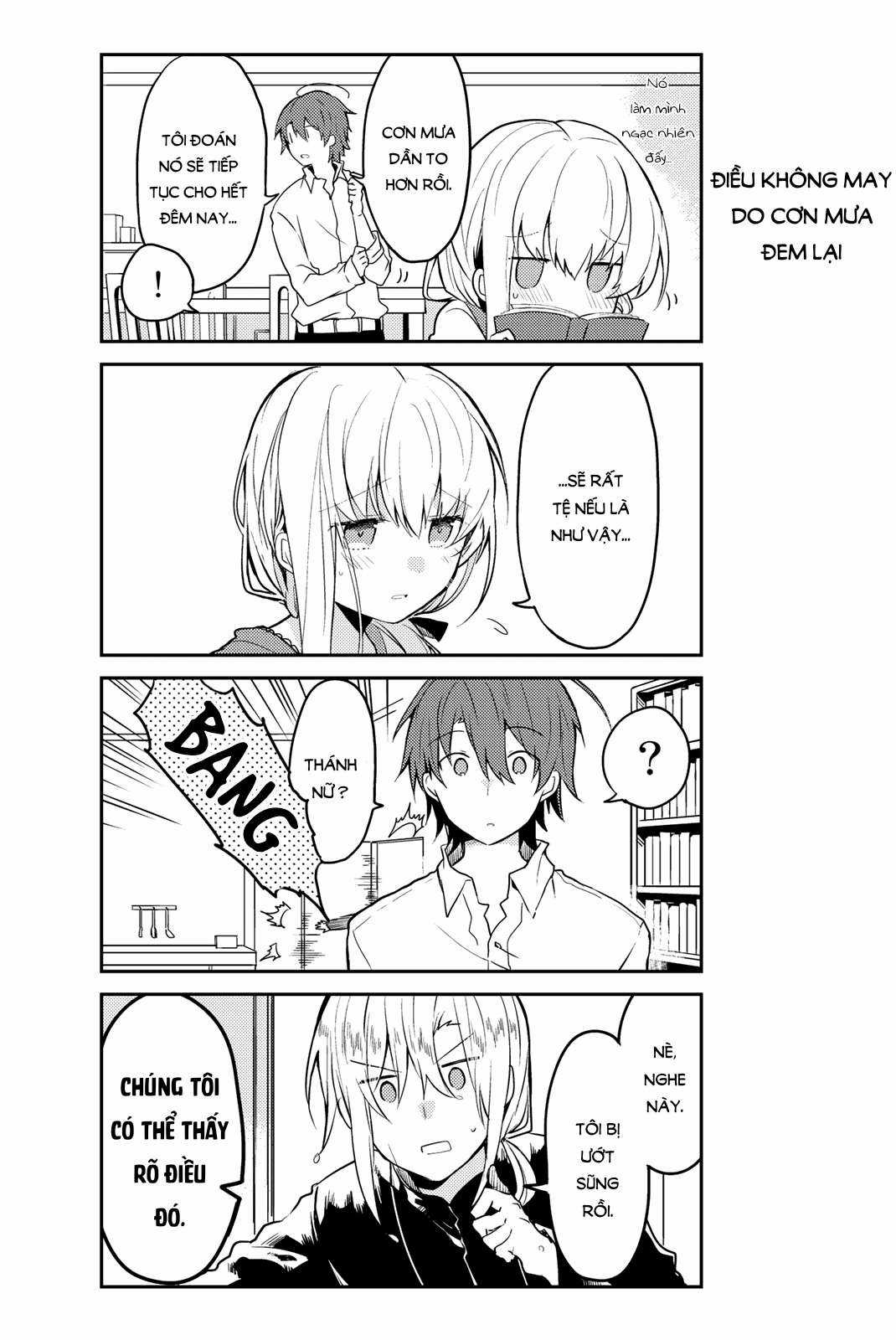 Shiro Seijo to Kuro Bokushi Chapter 8 trang 10