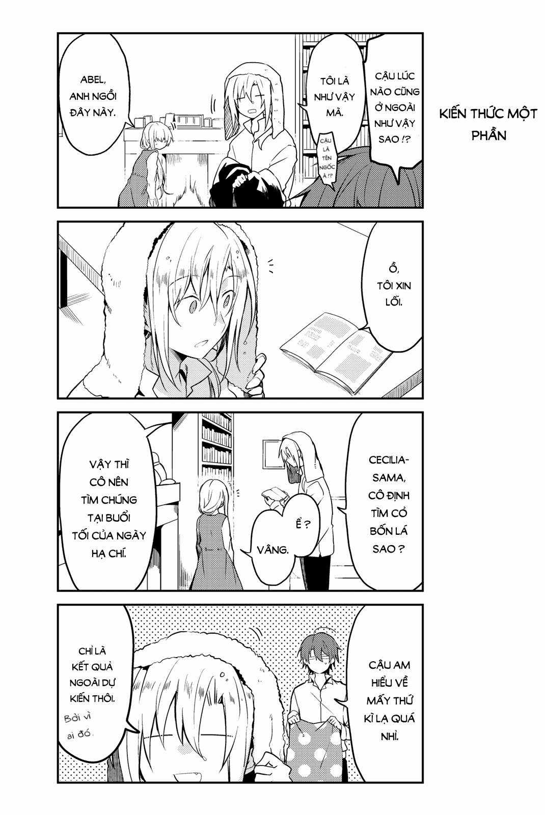 Shiro Seijo to Kuro Bokushi Chapter 8 trang 11