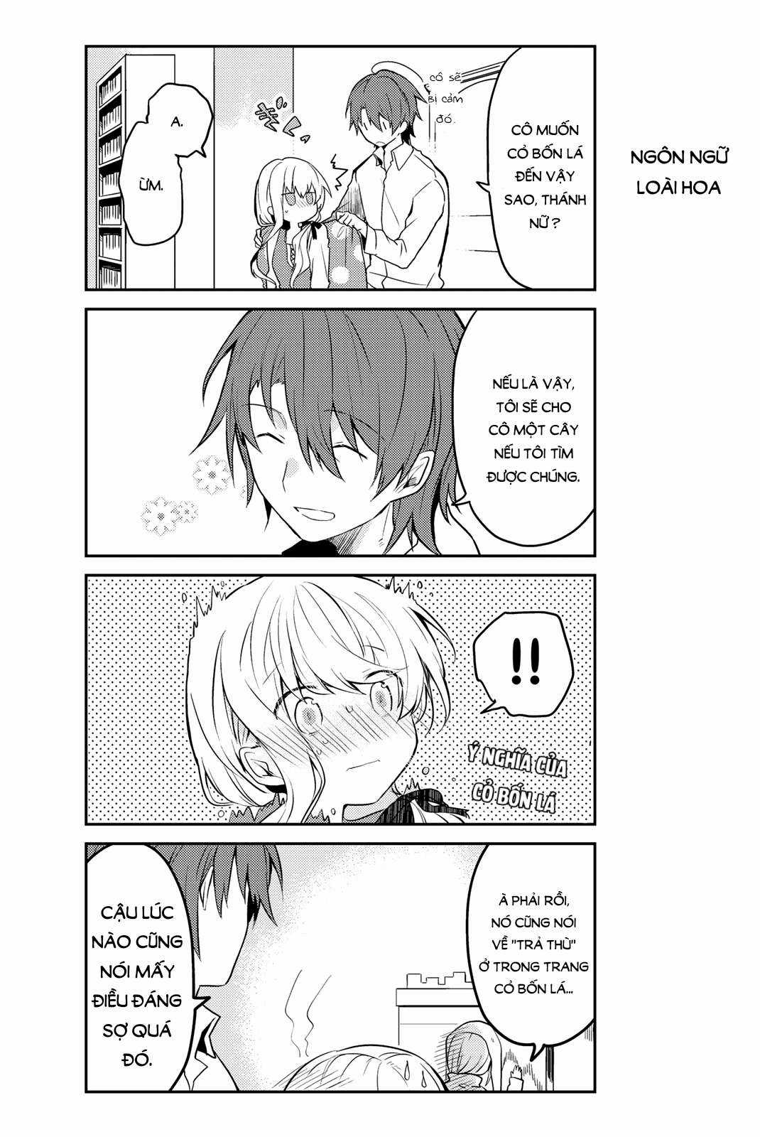 Shiro Seijo to Kuro Bokushi Chapter 8 trang 12