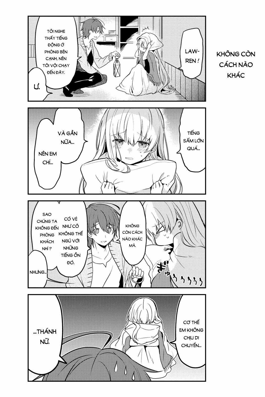 Shiro Seijo to Kuro Bokushi Chapter 8 trang 15