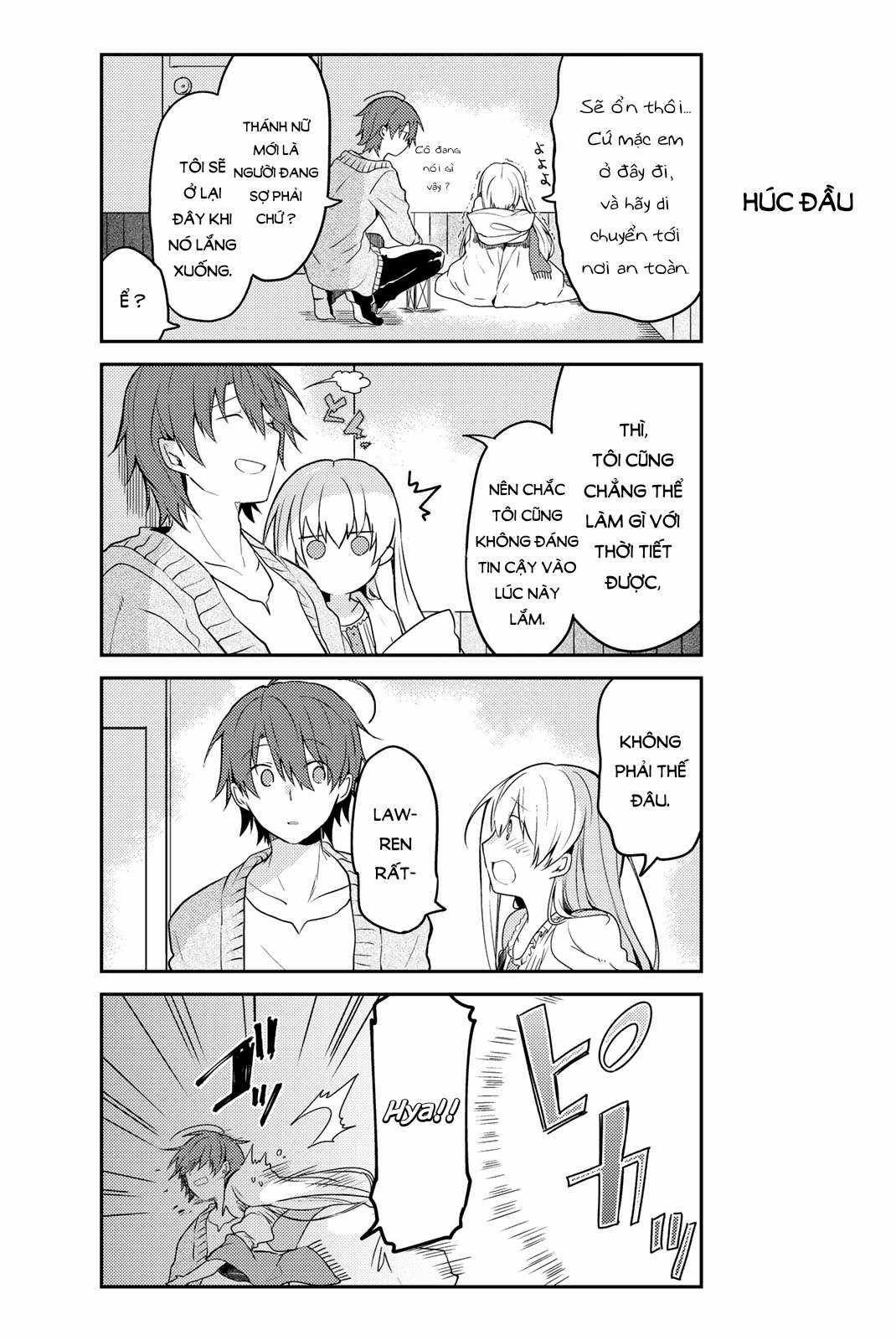 Shiro Seijo to Kuro Bokushi Chapter 8 trang 16