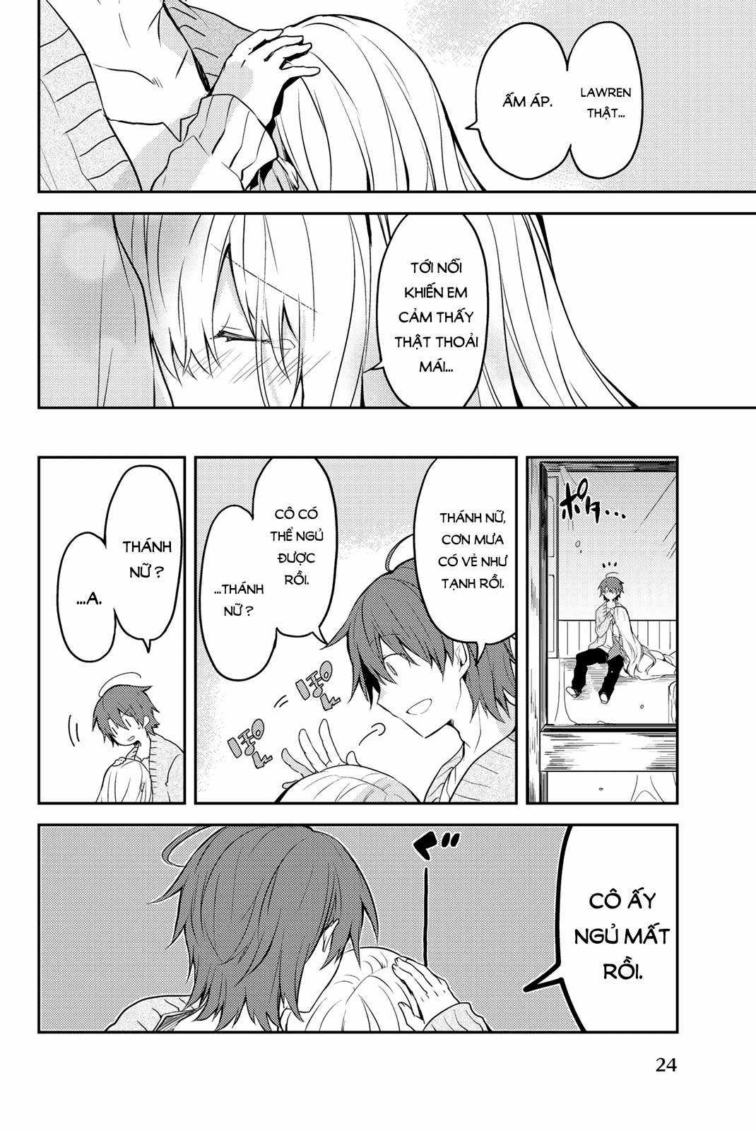 Shiro Seijo to Kuro Bokushi Chapter 8 trang 22