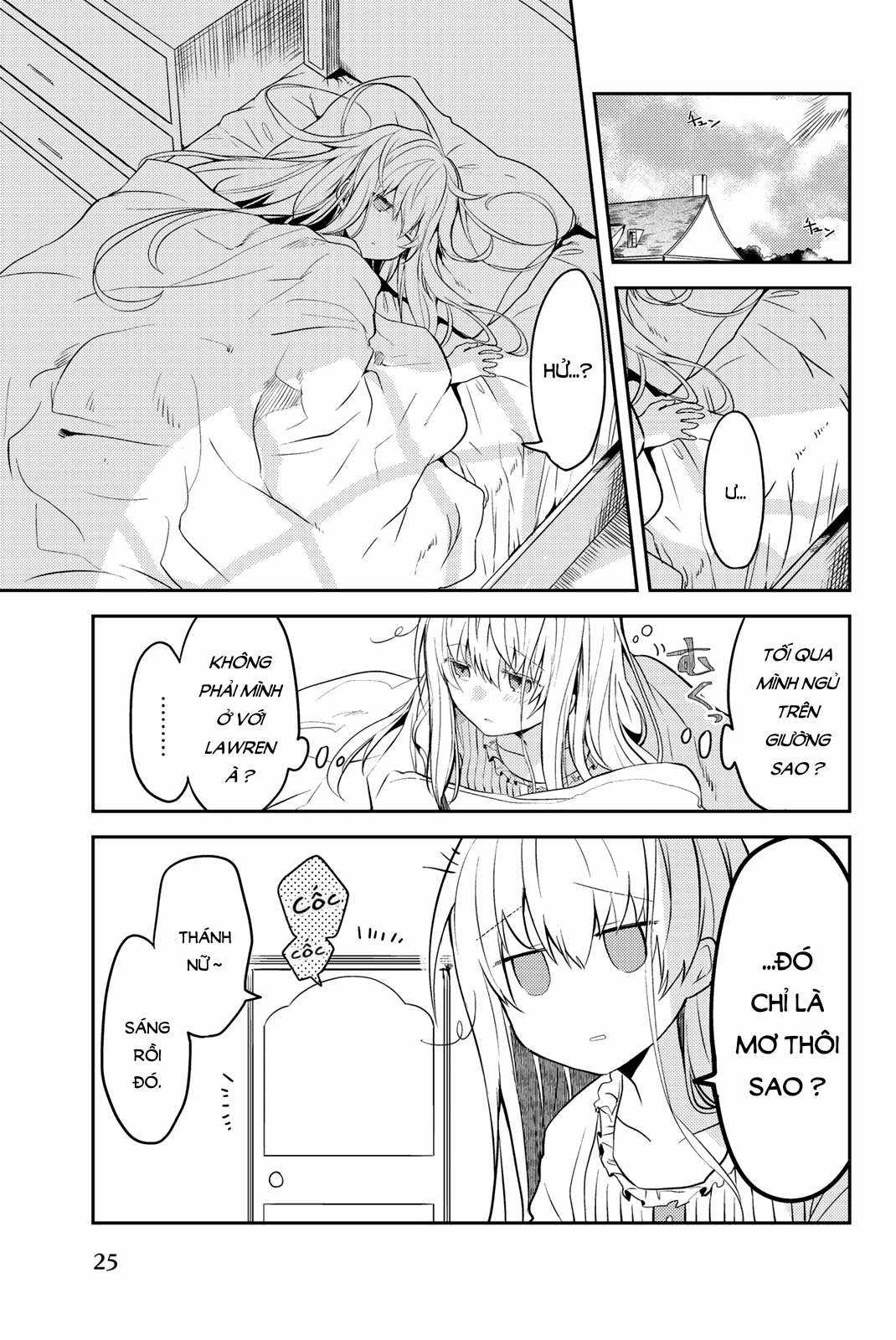 Shiro Seijo to Kuro Bokushi Chapter 8 trang 23