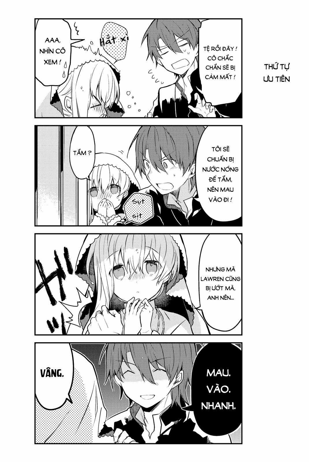 Shiro Seijo to Kuro Bokushi Chapter 8 trang 4