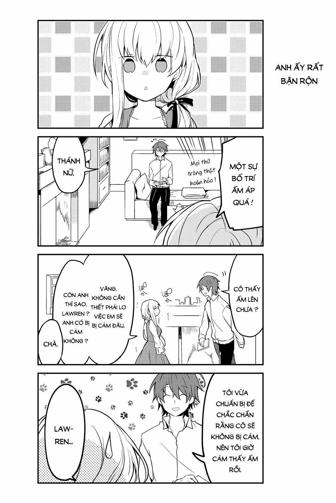 Shiro Seijo to Kuro Bokushi Chapter 8 trang 8