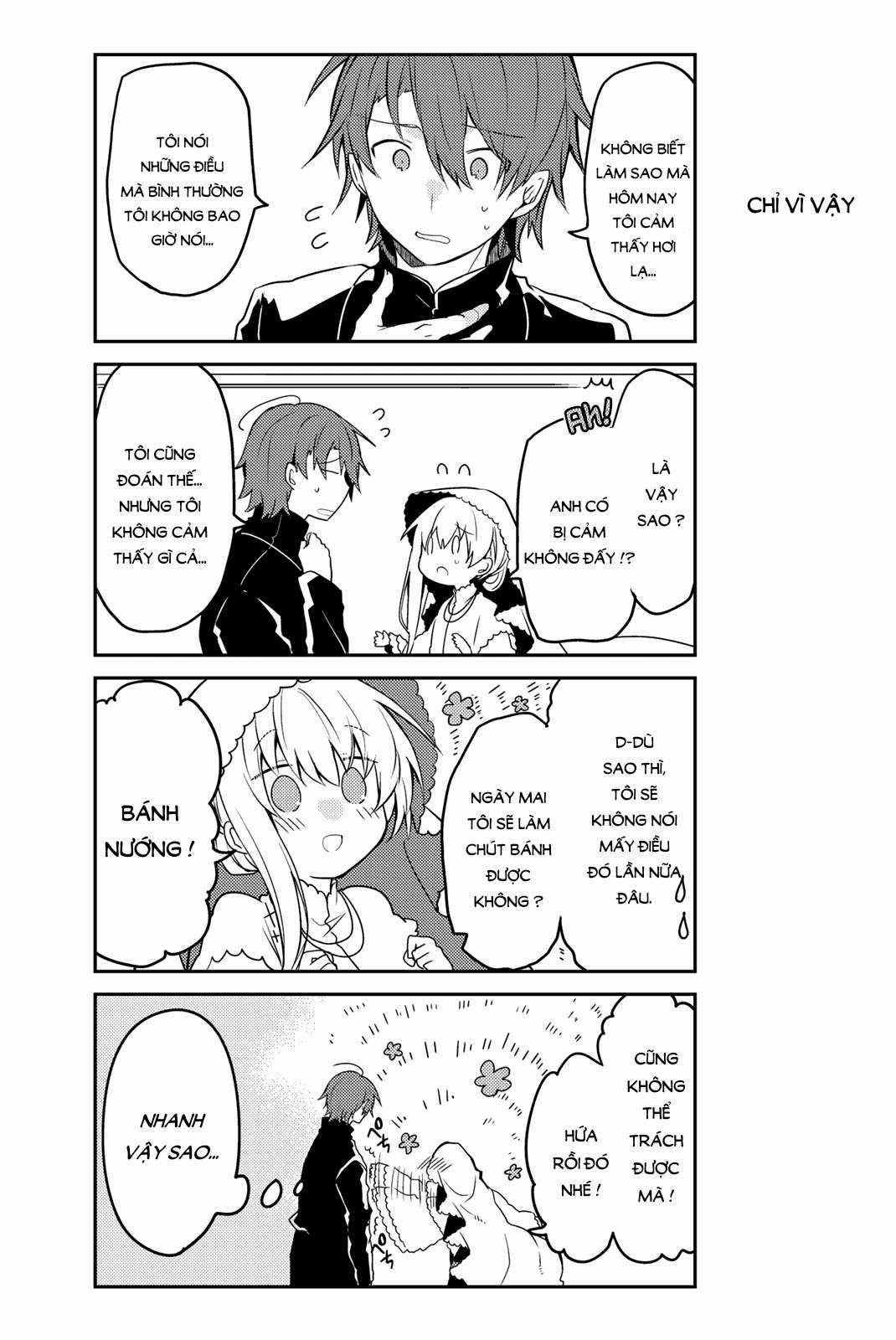 Shiro Seijo to Kuro Bokushi Chapter 9 trang 11