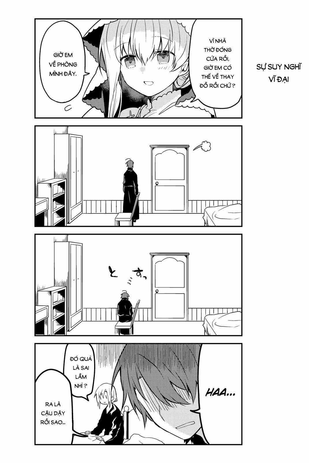 Shiro Seijo to Kuro Bokushi Chapter 9 trang 12