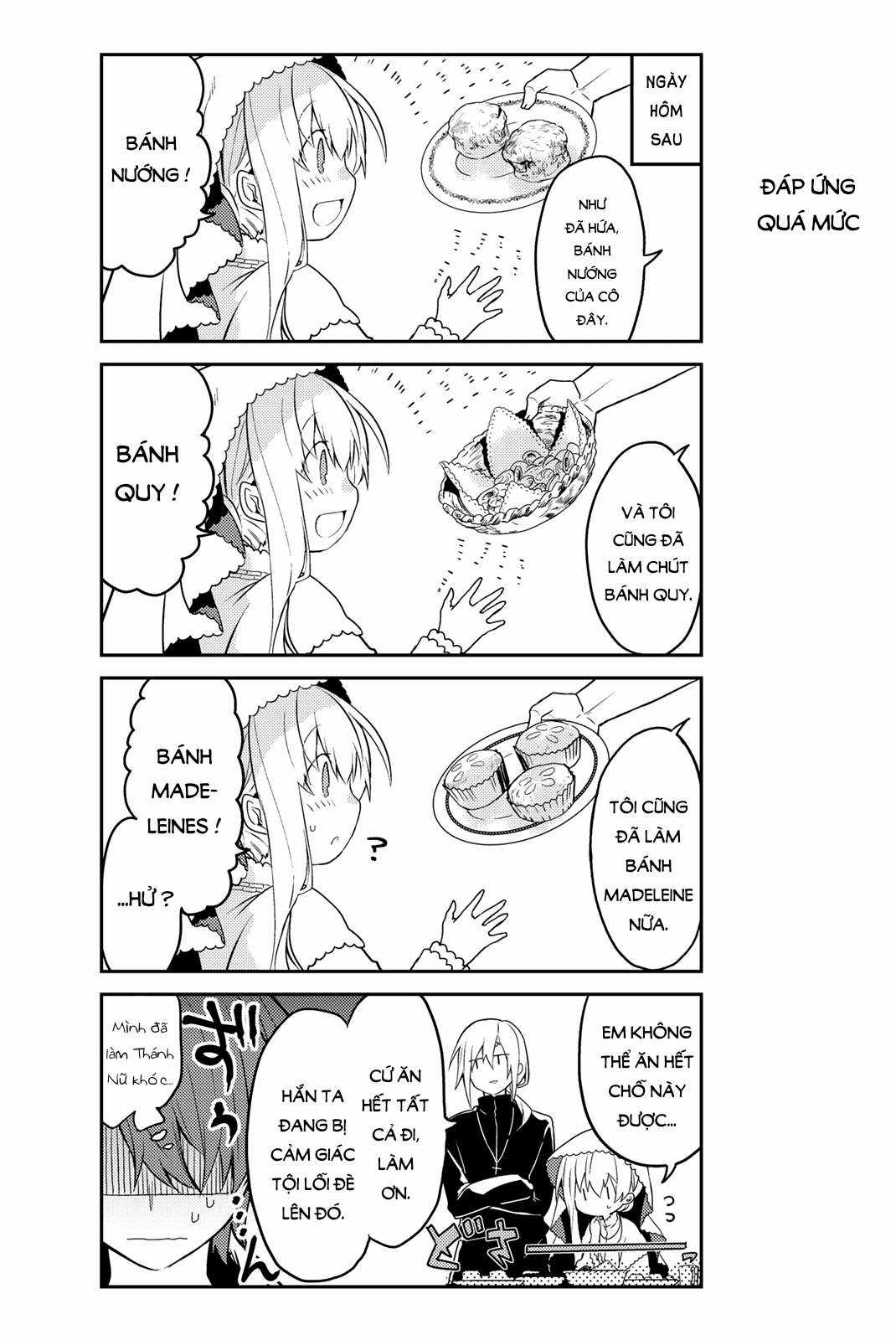 Shiro Seijo to Kuro Bokushi Chapter 9 trang 14