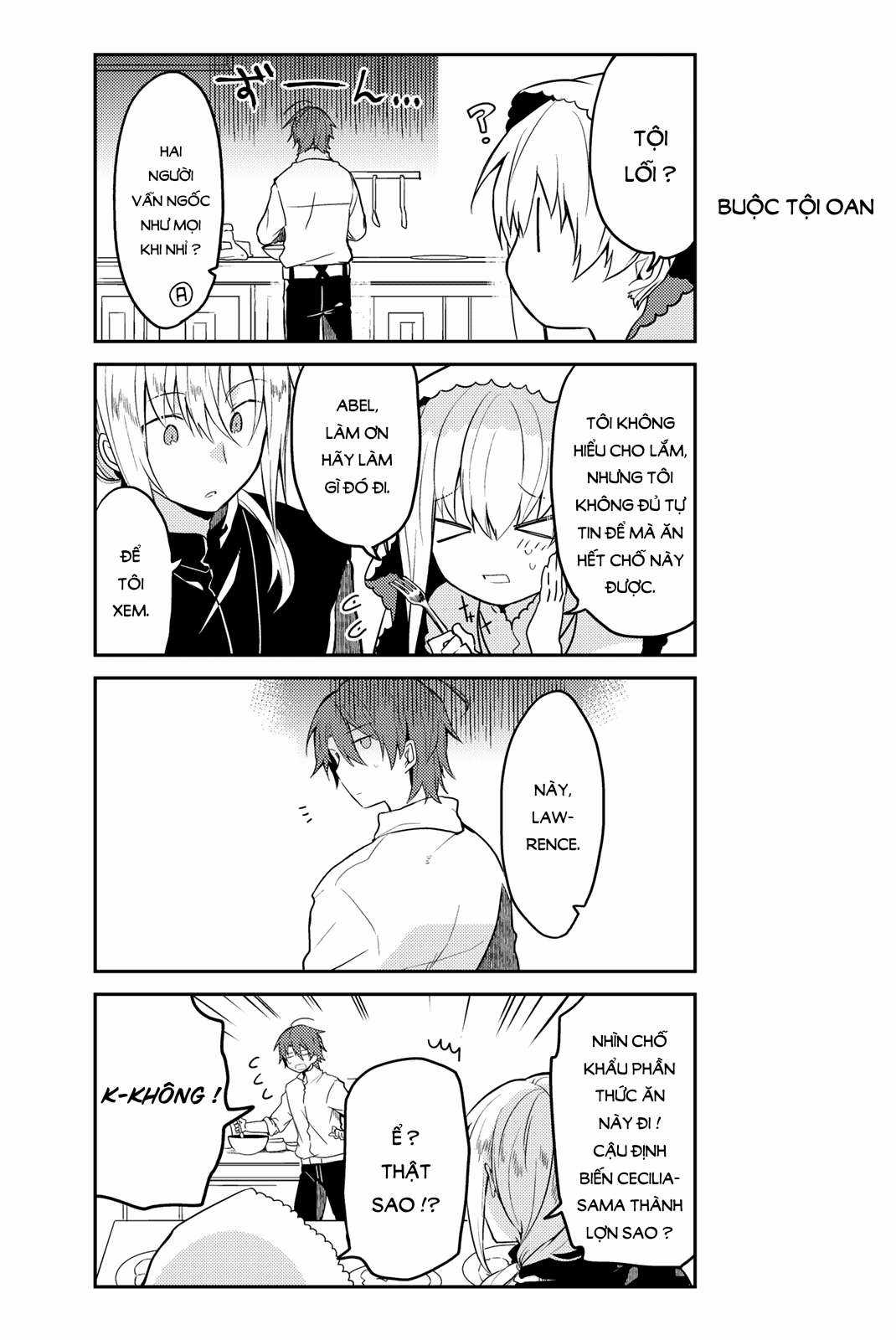 Shiro Seijo to Kuro Bokushi Chapter 9 trang 15