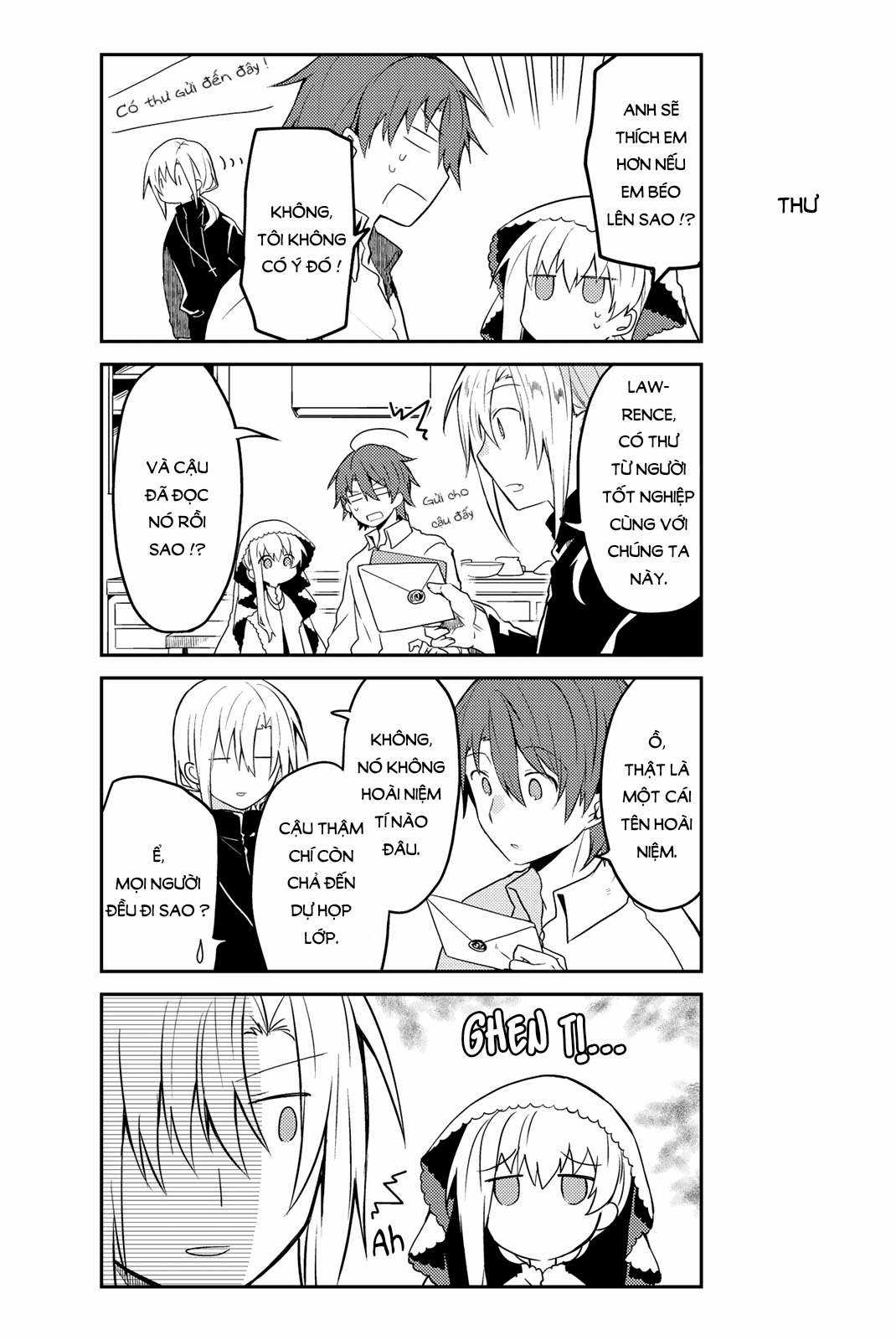 Shiro Seijo to Kuro Bokushi Chapter 9 trang 16