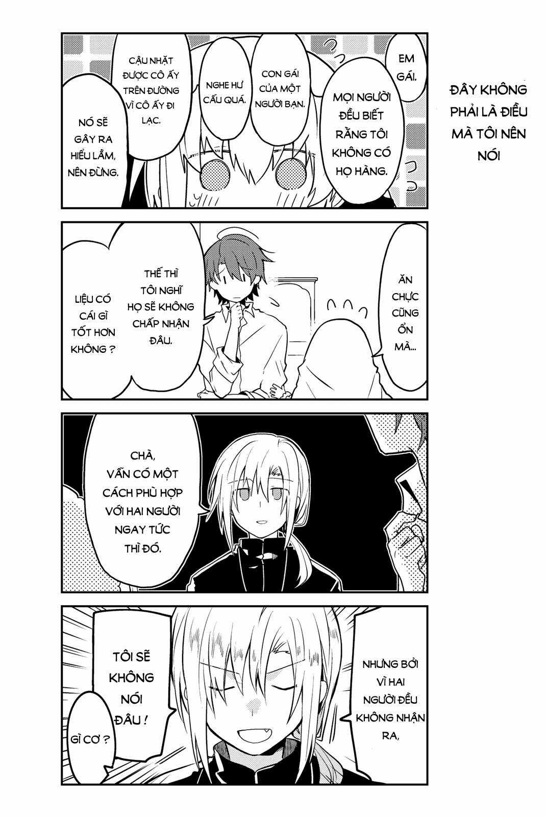 Shiro Seijo to Kuro Bokushi Chapter 9 trang 18