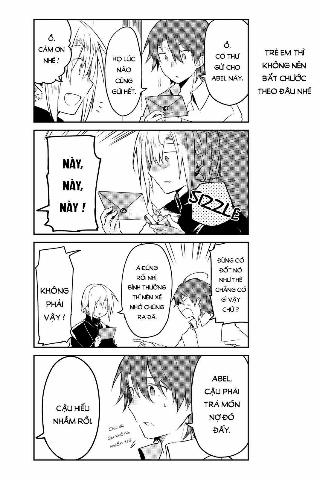 Shiro Seijo to Kuro Bokushi Chapter 9 trang 19