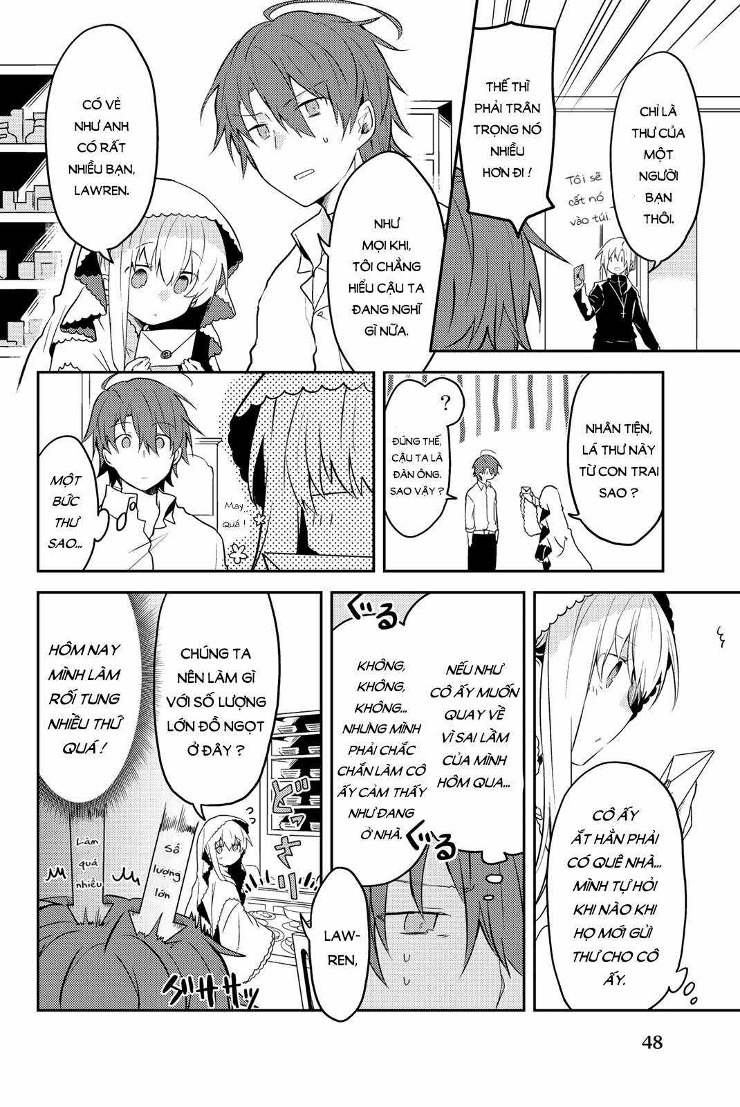 Shiro Seijo to Kuro Bokushi Chapter 9 trang 20