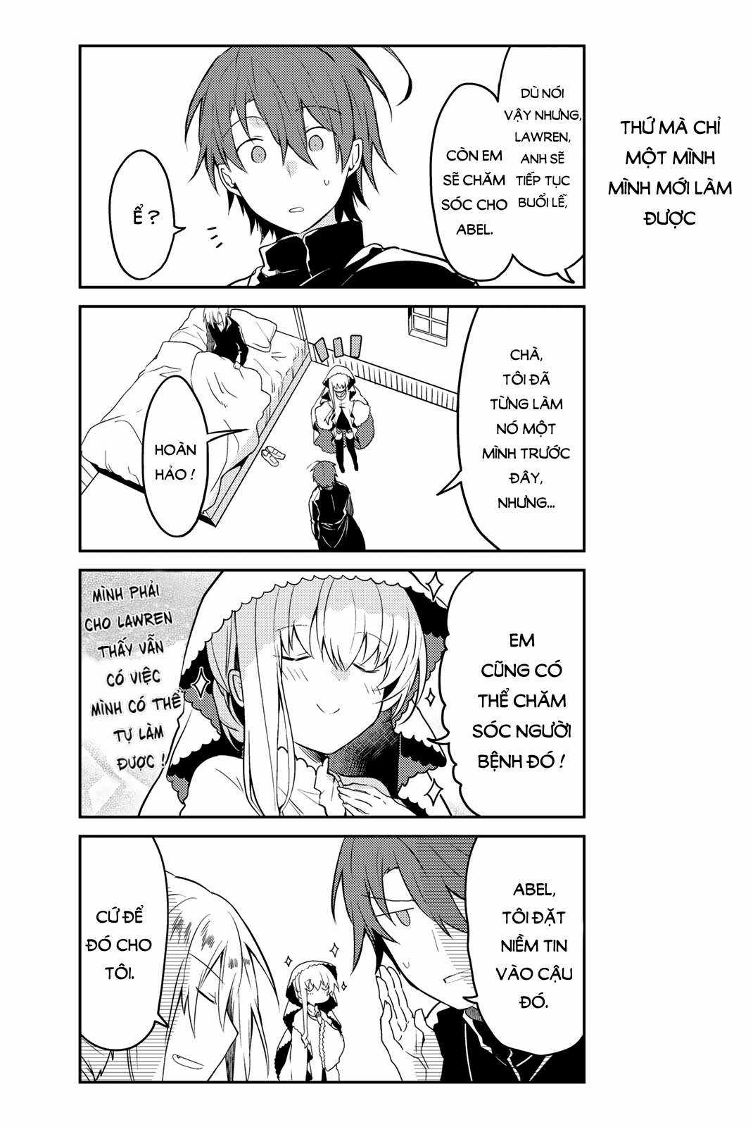 Shiro Seijo to Kuro Bokushi Chapter 9 trang 3