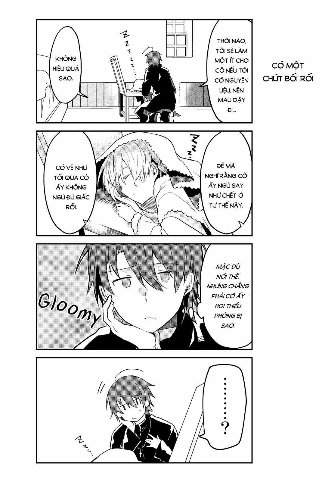 Shiro Seijo to Kuro Bokushi Chapter 9 trang 8