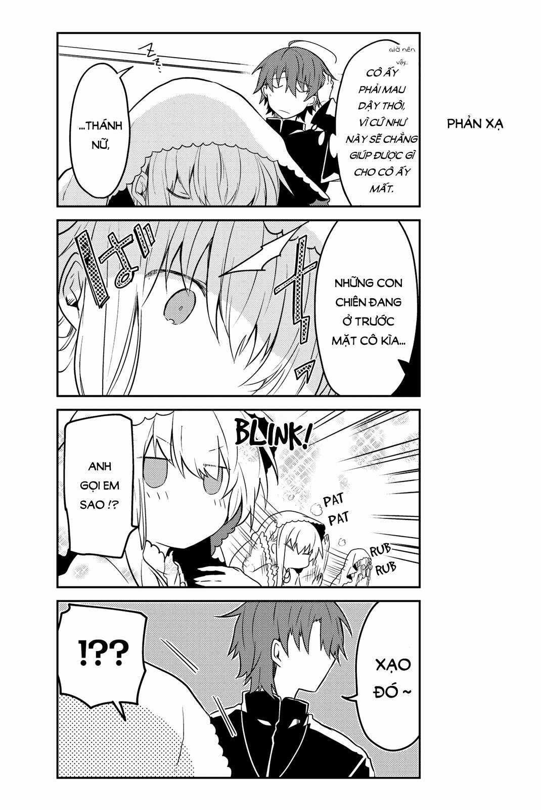 Shiro Seijo to Kuro Bokushi Chapter 9 trang 9