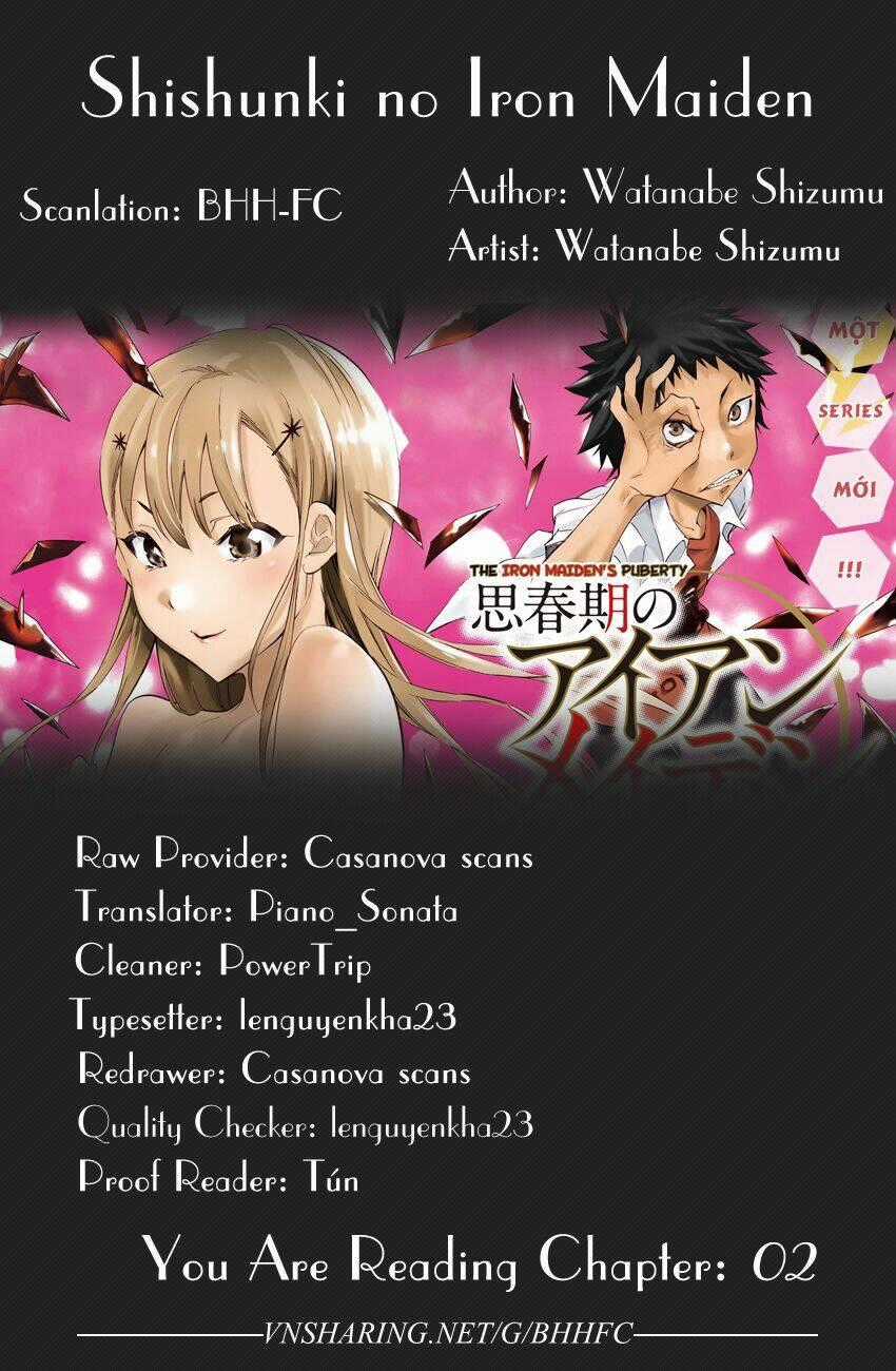 Shishunki no Iron Maiden Chapter 2 trang 1