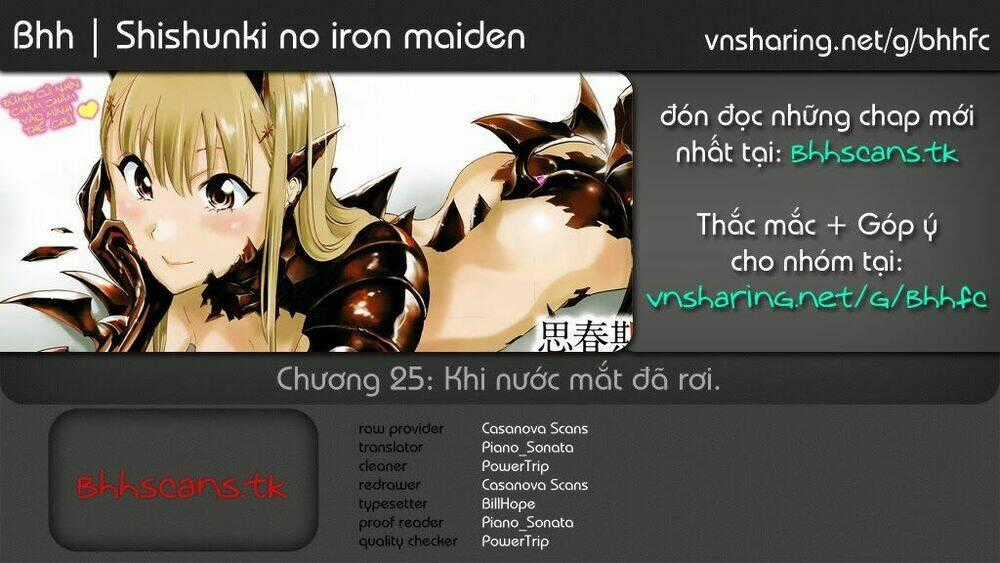 Shishunki no Iron Maiden Chapter 25 trang 0