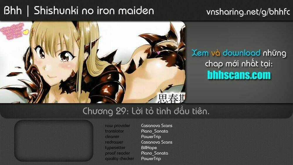 Shishunki no Iron Maiden Chapter 29 trang 0