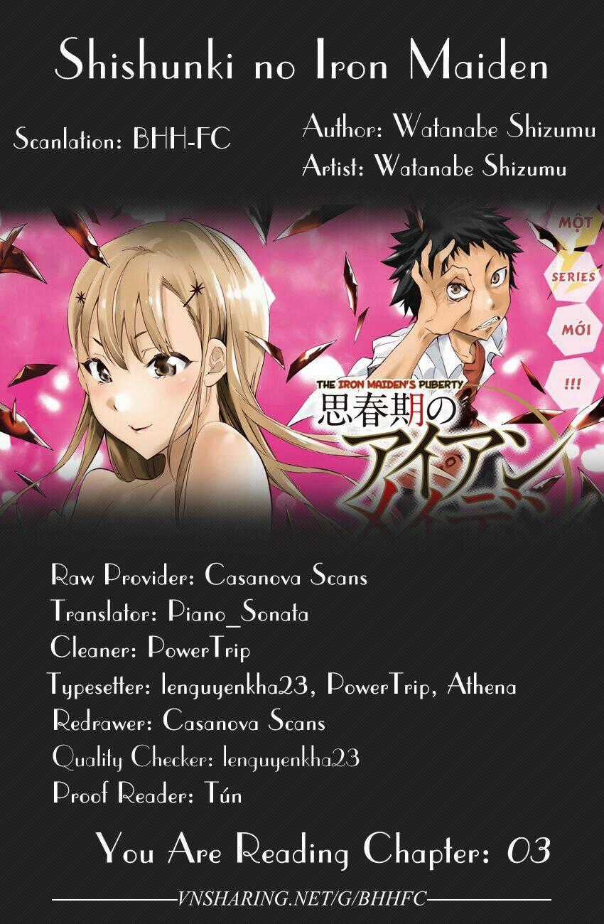 Shishunki no Iron Maiden Chapter 3 trang 1