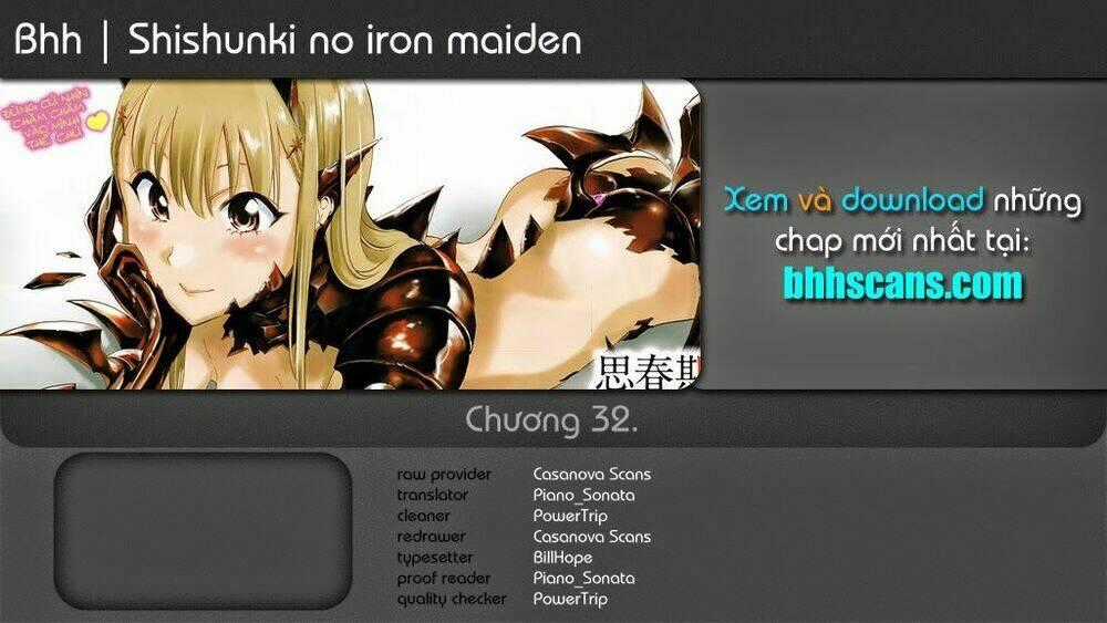 Shishunki no Iron Maiden Chapter 32 trang 0