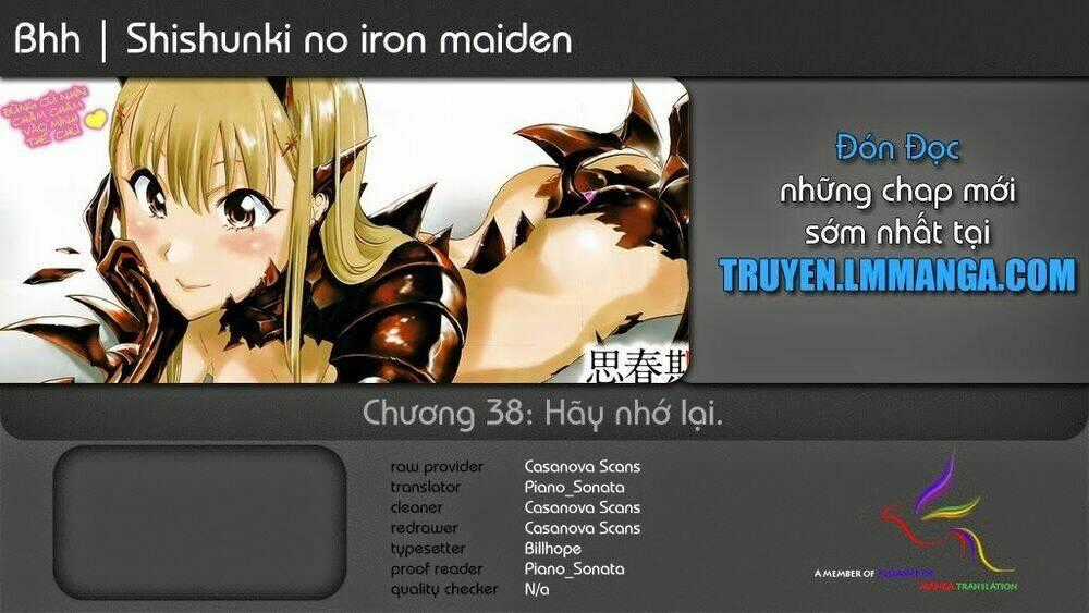 Shishunki no Iron Maiden Chapter 38 trang 0