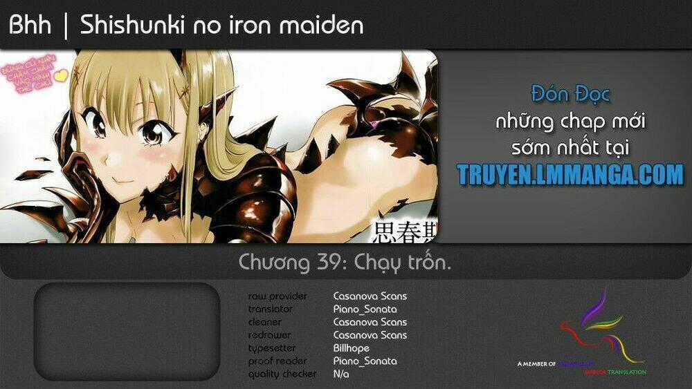 Shishunki no Iron Maiden Chapter 39 trang 0