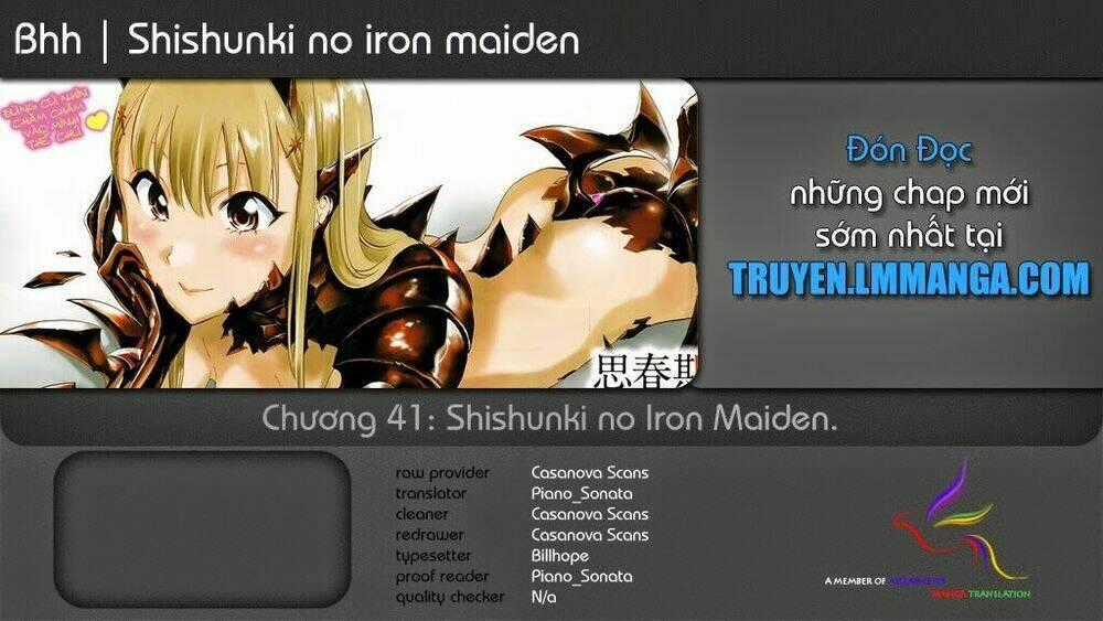 Shishunki no Iron Maiden Chapter 41 trang 0