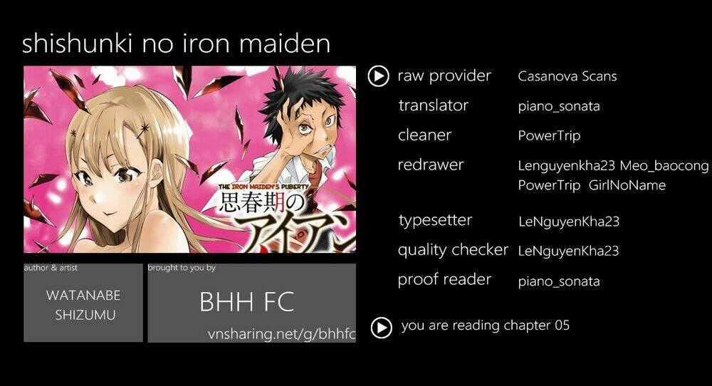 Shishunki no Iron Maiden Chapter 5 trang 1