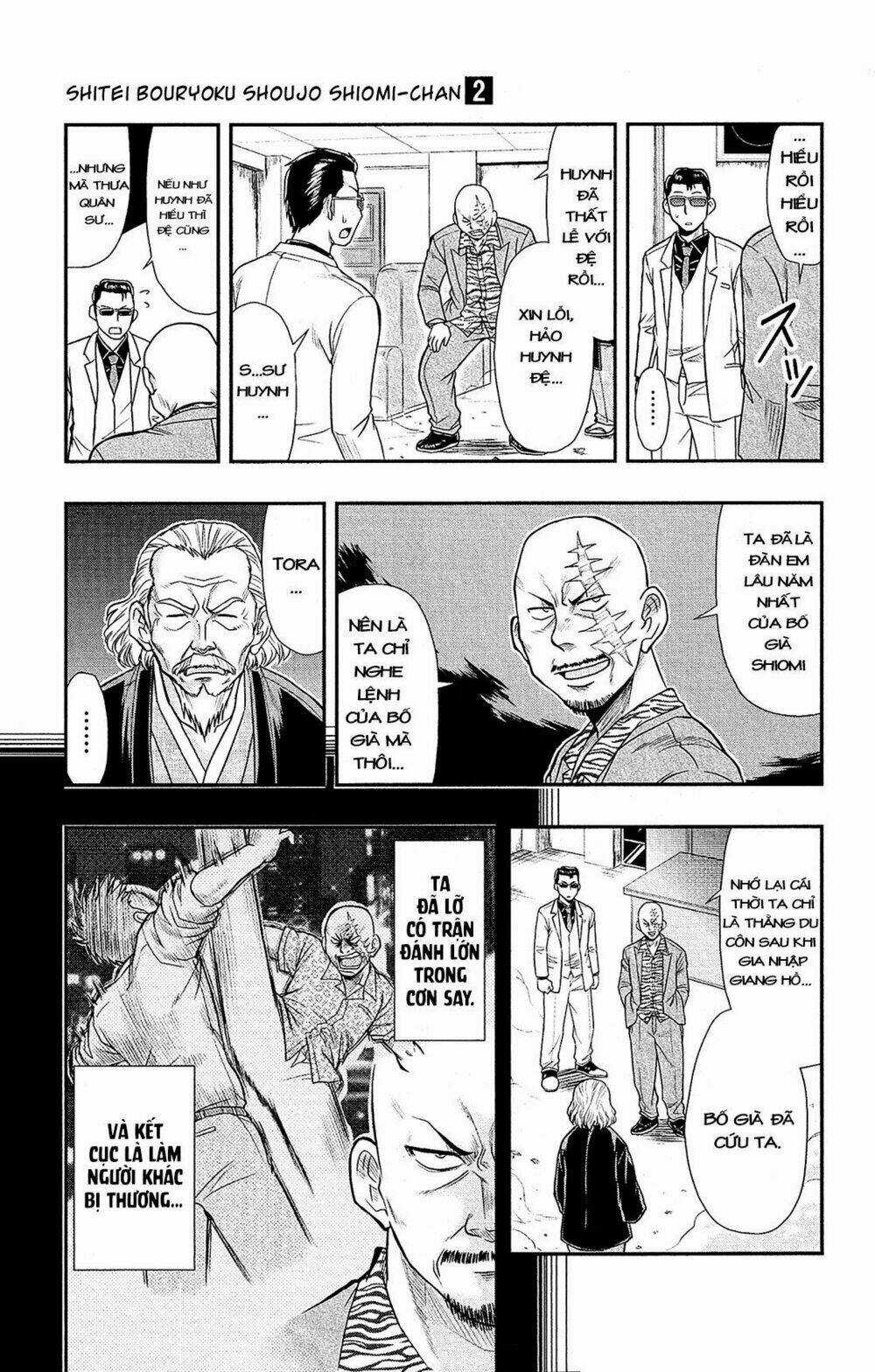 Shitei Bouryoku Shoujo Shiomi-Chan Chapter 10 trang 14