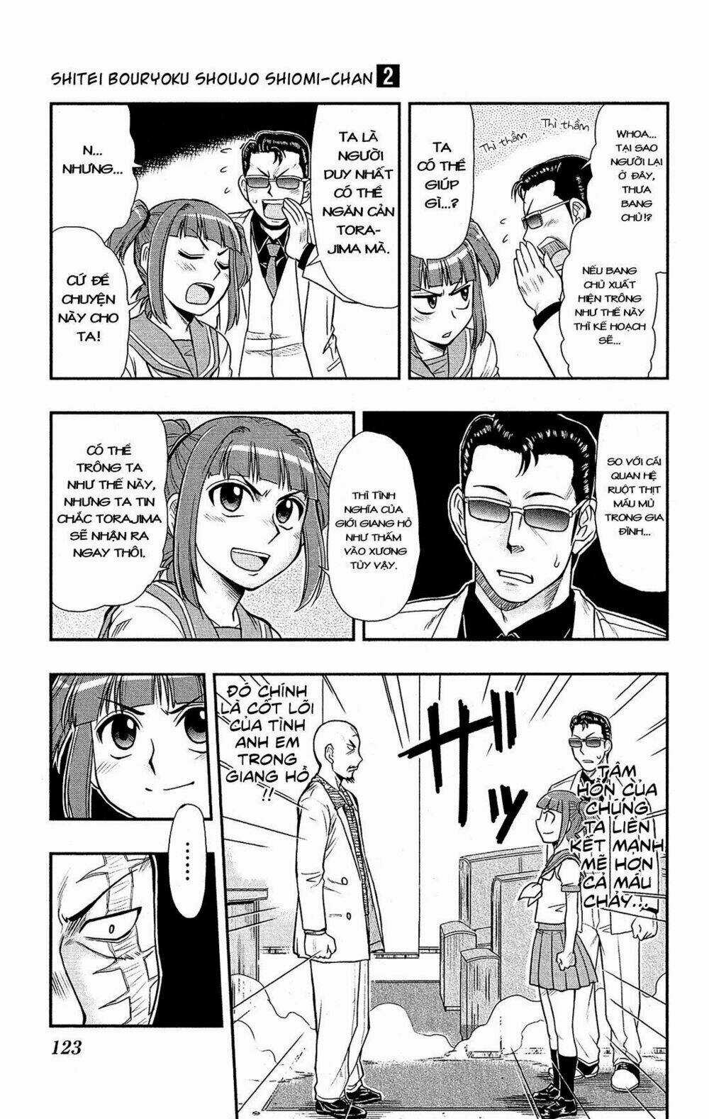 Shitei Bouryoku Shoujo Shiomi-Chan Chapter 10 trang 18