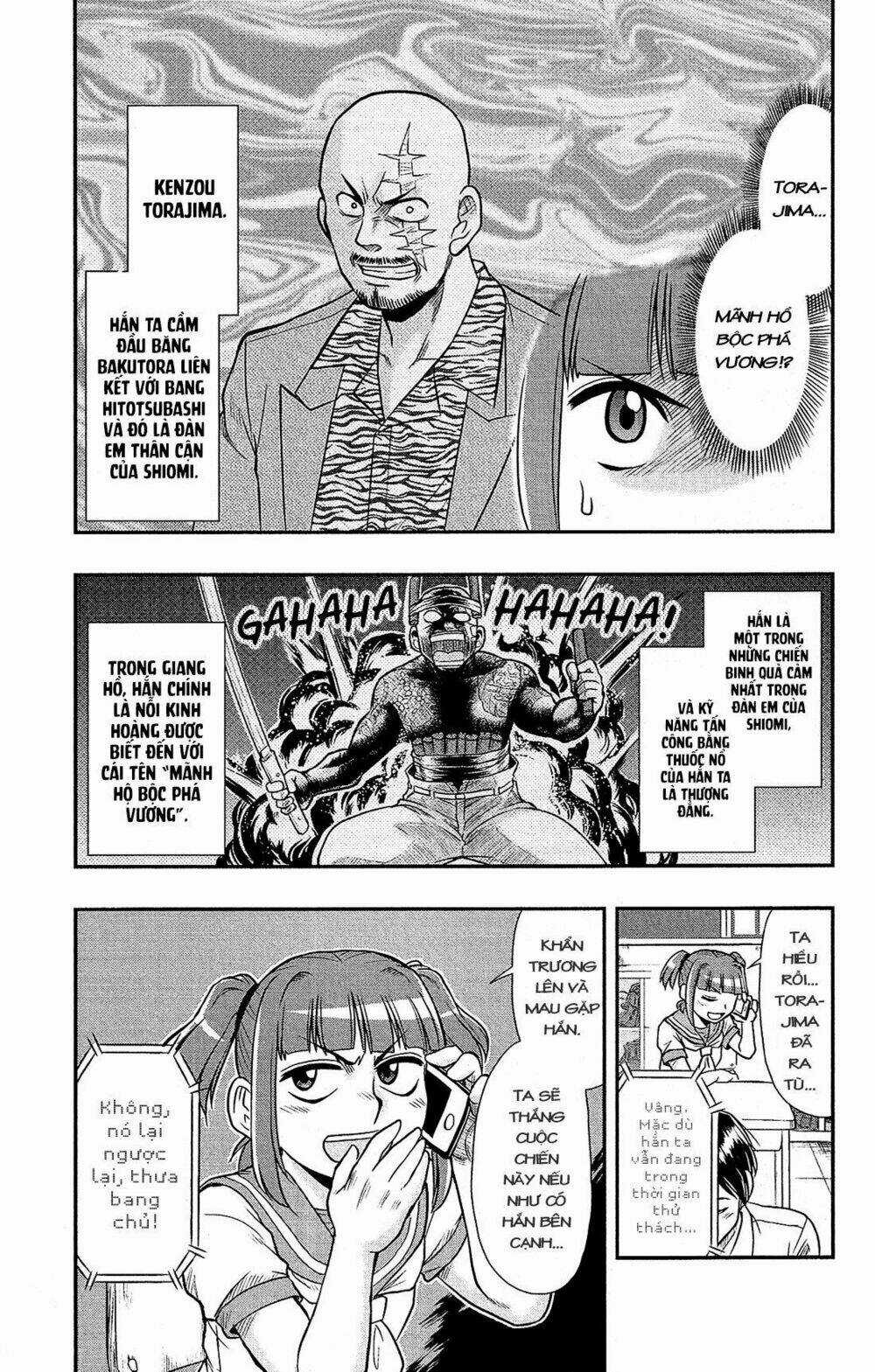 Shitei Bouryoku Shoujo Shiomi-Chan Chapter 10 trang 8