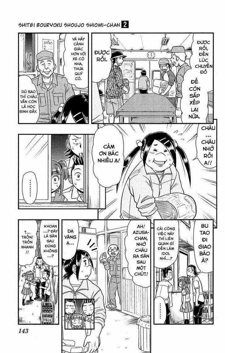 Shitei Bouryoku Shoujo Shiomi-Chan Chapter 11 trang 11