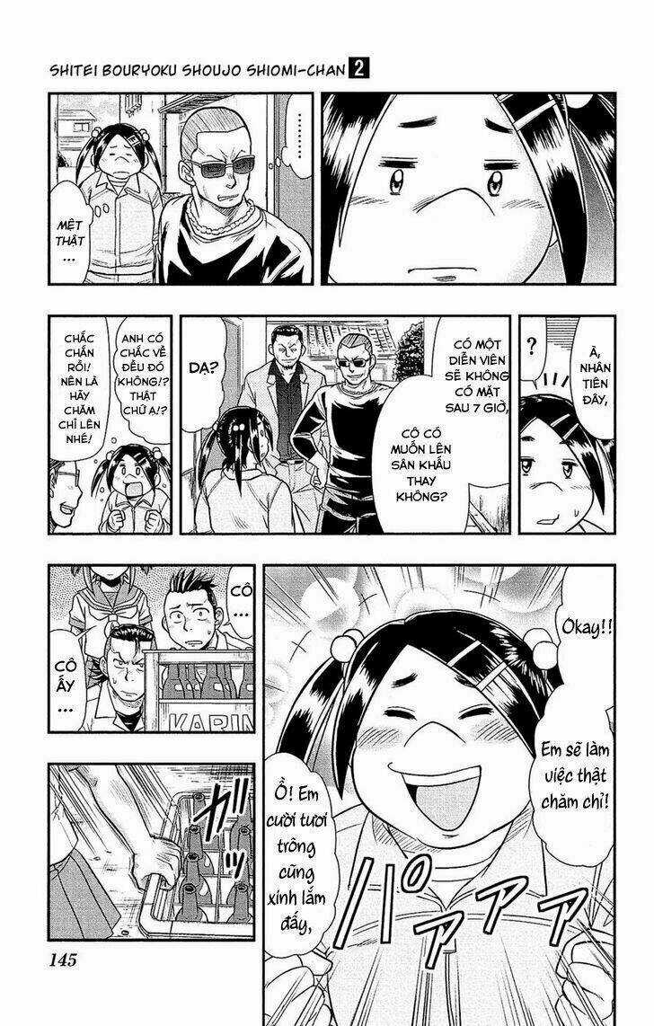 Shitei Bouryoku Shoujo Shiomi-Chan Chapter 11 trang 13