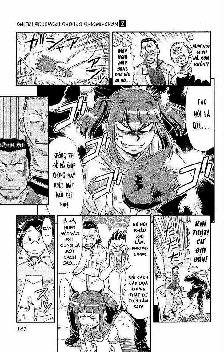 Shitei Bouryoku Shoujo Shiomi-Chan Chapter 11 trang 15