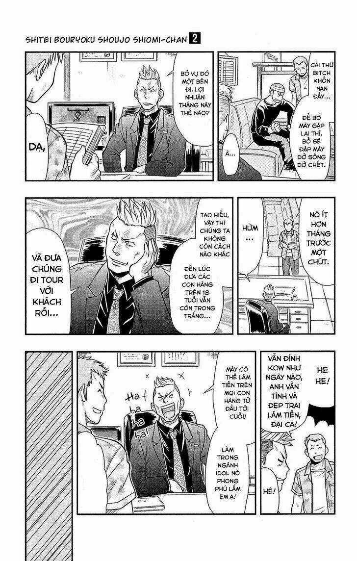 Shitei Bouryoku Shoujo Shiomi-Chan Chapter 11 trang 19