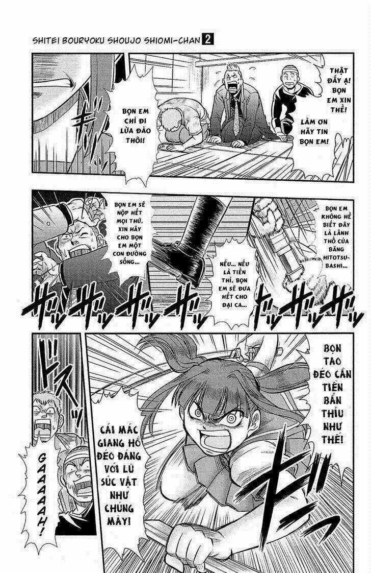 Shitei Bouryoku Shoujo Shiomi-Chan Chapter 11 trang 23