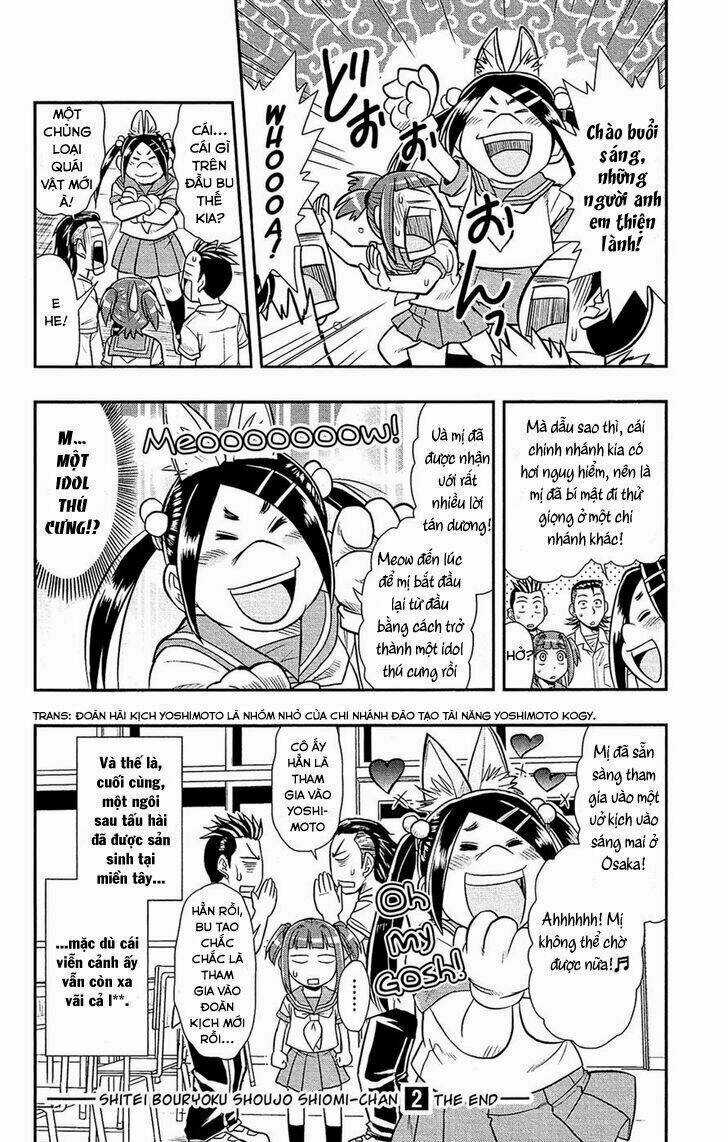 Shitei Bouryoku Shoujo Shiomi-Chan Chapter 11 trang 26