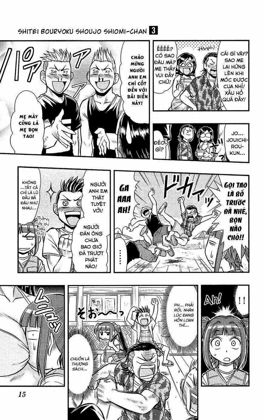 Shitei Bouryoku Shoujo Shiomi-Chan Chapter 12 trang 13