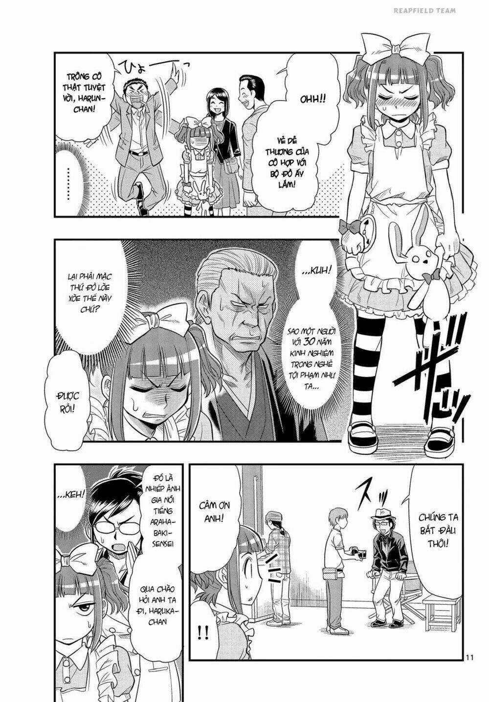 Shitei Bouryoku Shoujo Shiomi-Chan Chapter 3 trang 10