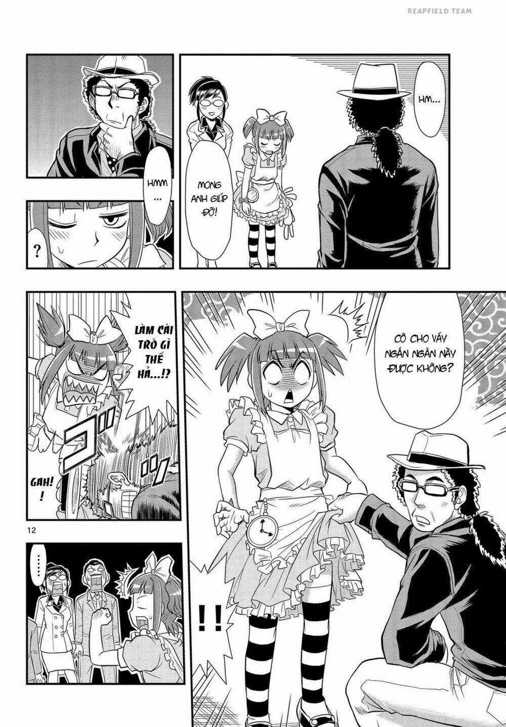 Shitei Bouryoku Shoujo Shiomi-Chan Chapter 3 trang 11