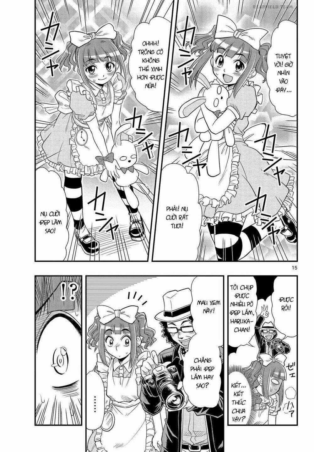 Shitei Bouryoku Shoujo Shiomi-Chan Chapter 3 trang 14