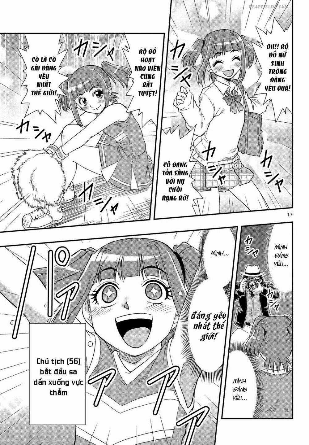 Shitei Bouryoku Shoujo Shiomi-Chan Chapter 3 trang 16