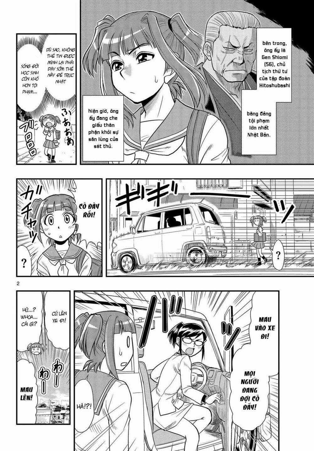 Shitei Bouryoku Shoujo Shiomi-Chan Chapter 3 trang 2