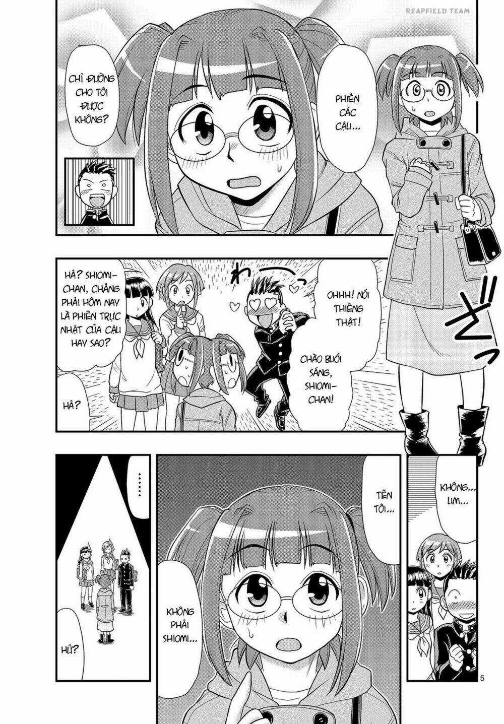 Shitei Bouryoku Shoujo Shiomi-Chan Chapter 3 trang 4