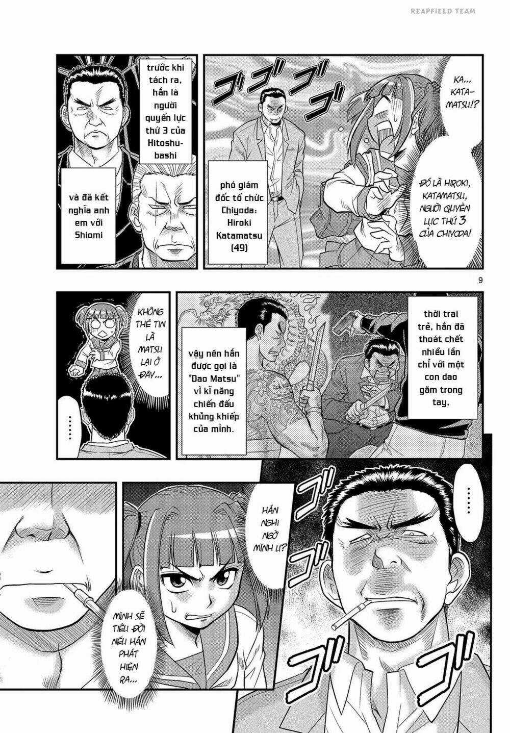 Shitei Bouryoku Shoujo Shiomi-Chan Chapter 3 trang 8