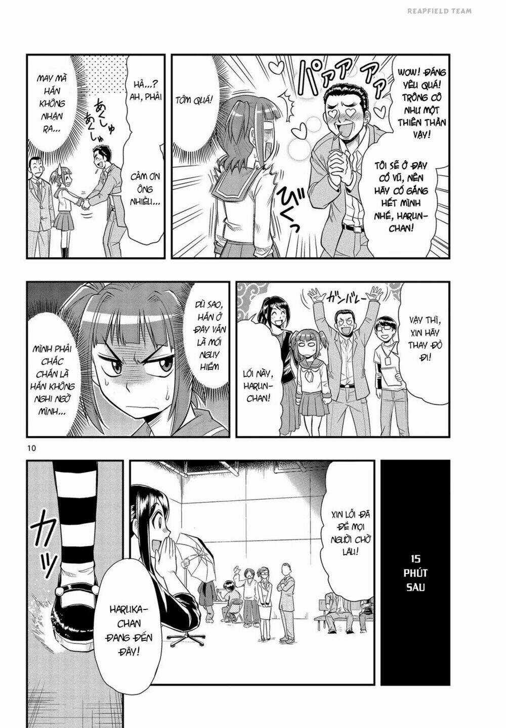 Shitei Bouryoku Shoujo Shiomi-Chan Chapter 3 trang 9