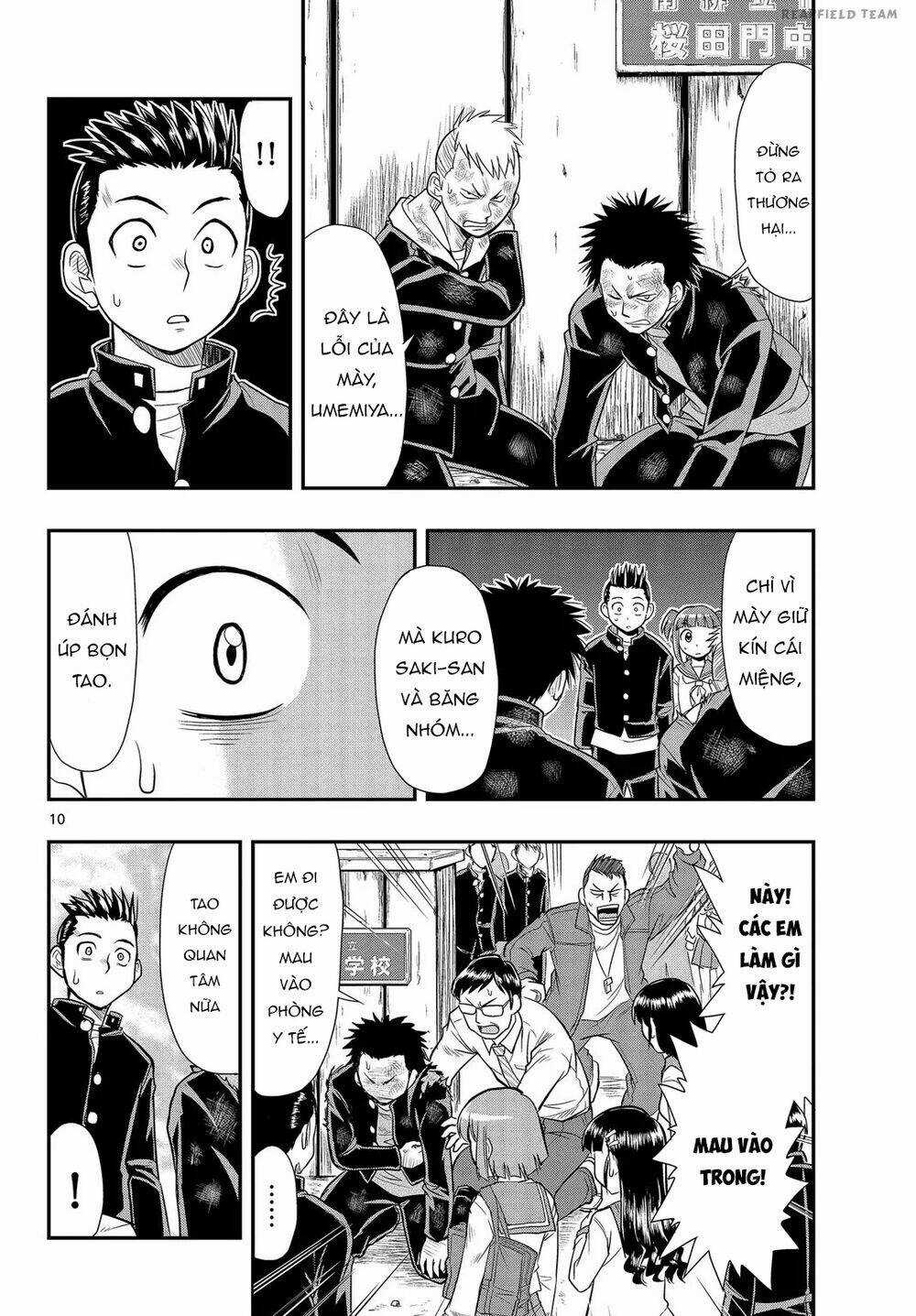 Shitei Bouryoku Shoujo Shiomi-Chan Chapter 4 trang 10