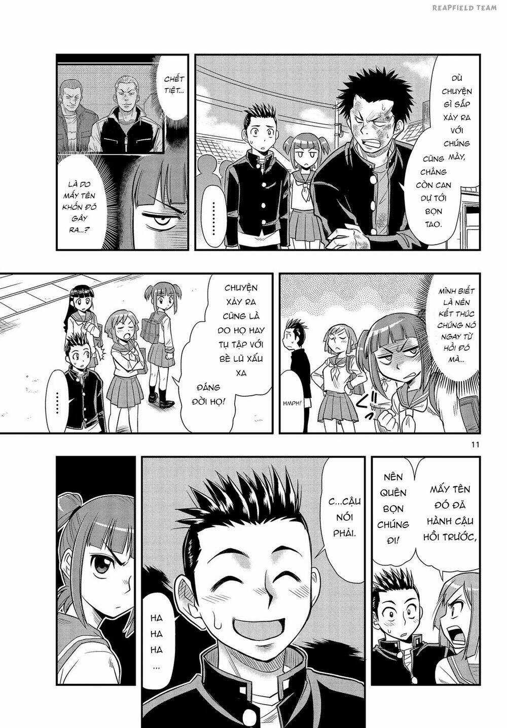 Shitei Bouryoku Shoujo Shiomi-Chan Chapter 4 trang 11